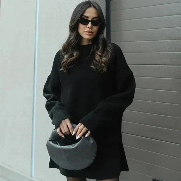 Luxury Knitted Top & Skirt Set