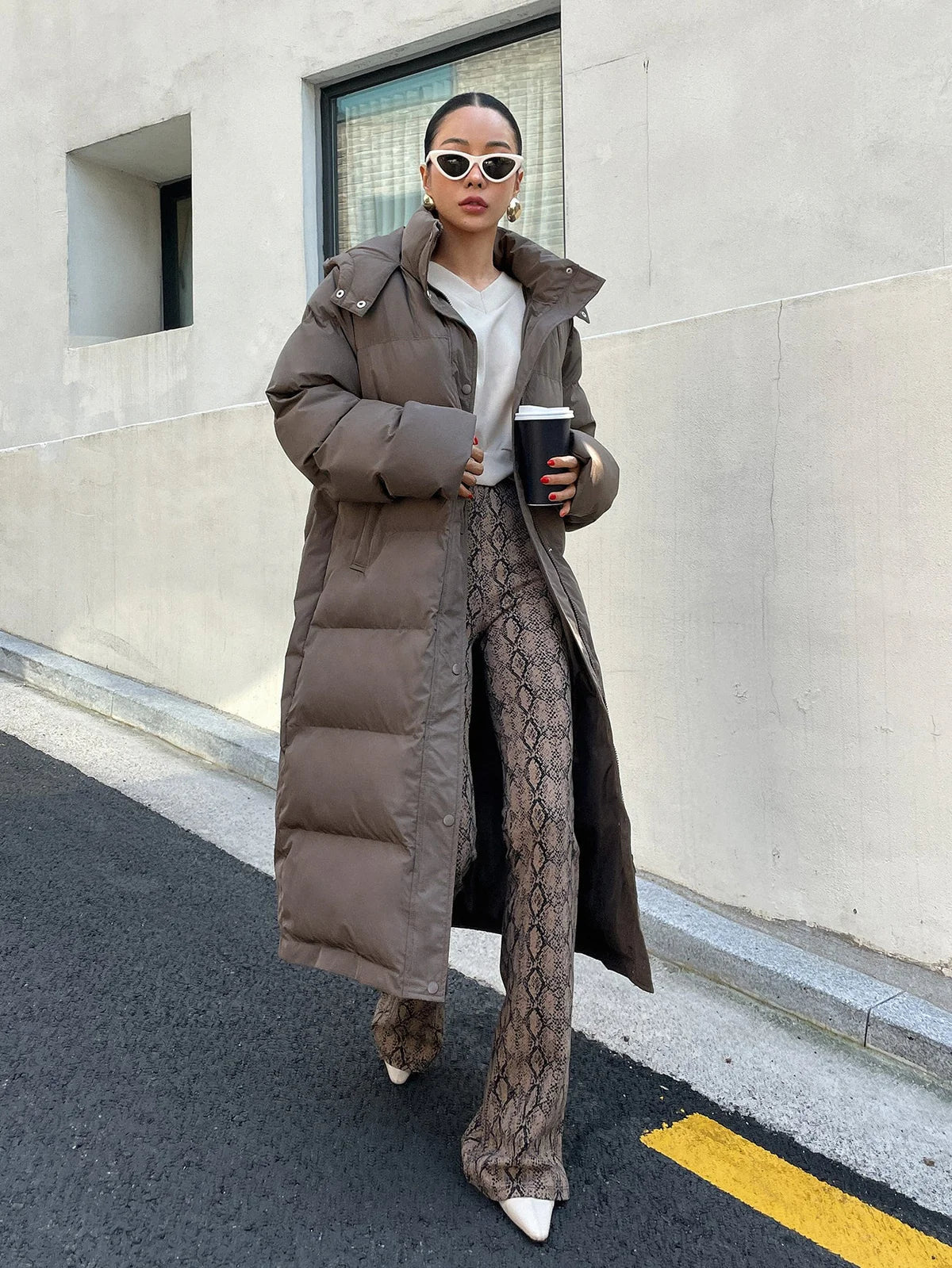 Oliva Luxe Long Puffer