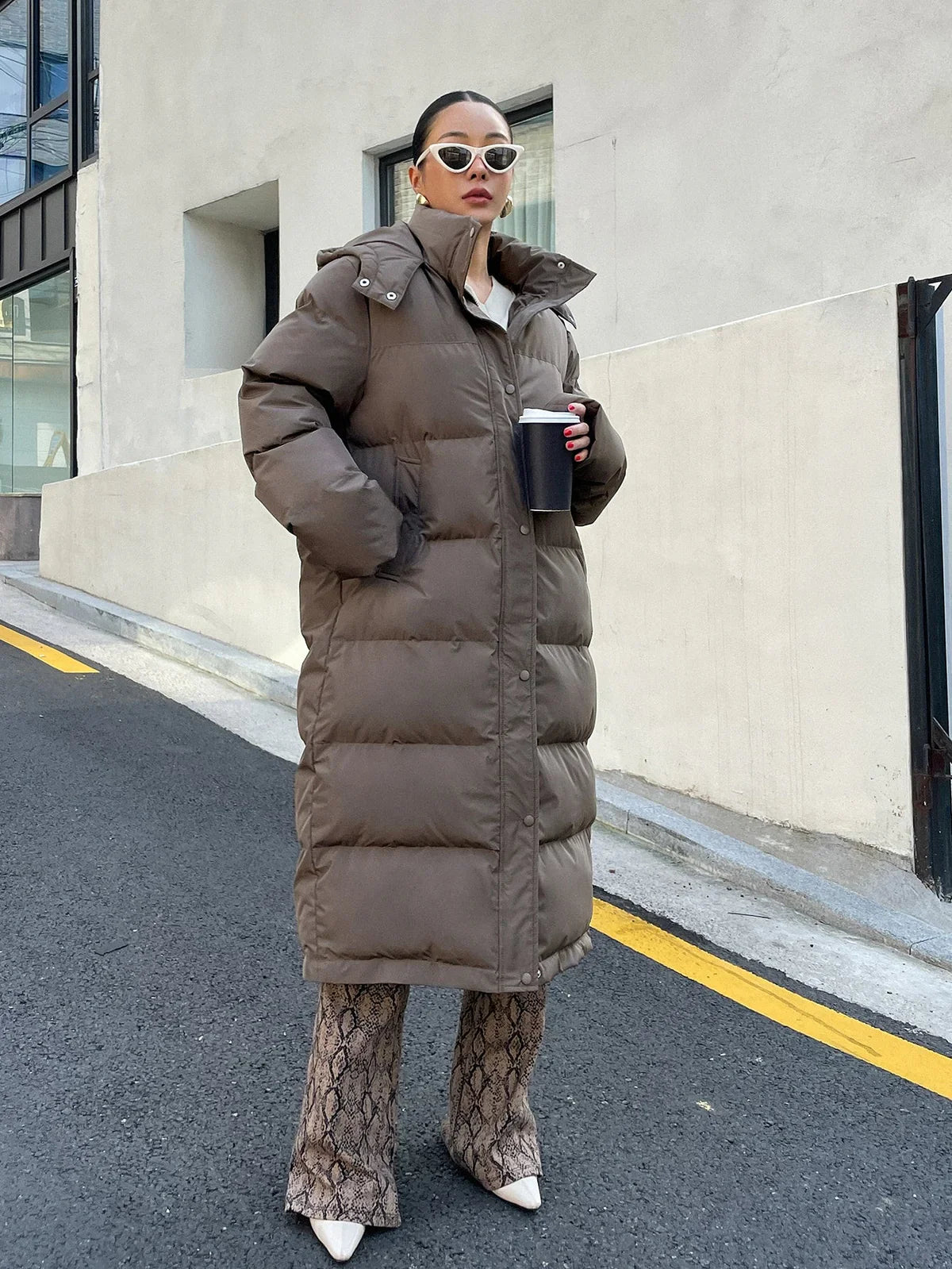 Oliva Luxe Long Puffer