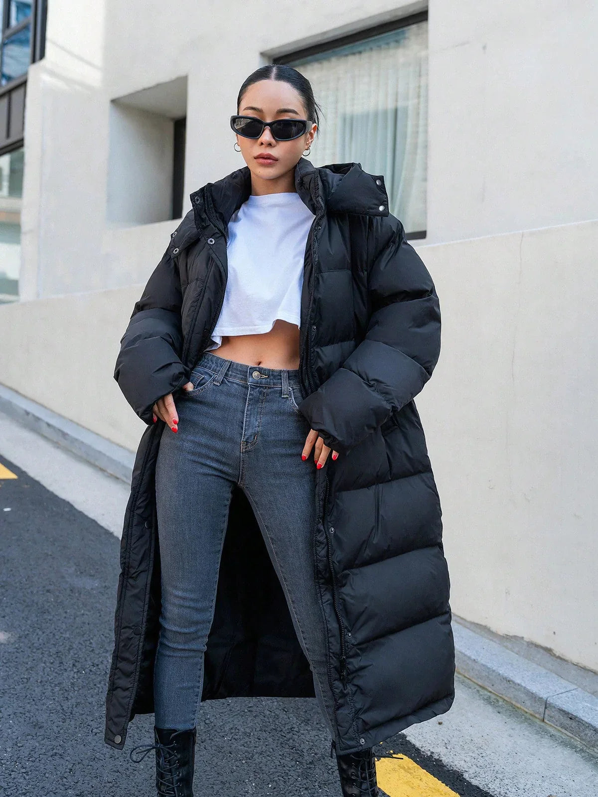 Oliva Luxe Long Puffer