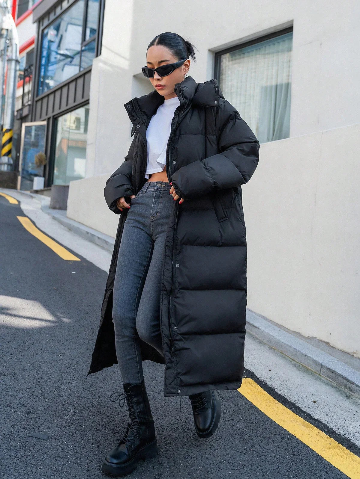 Oliva Luxe Long Puffer