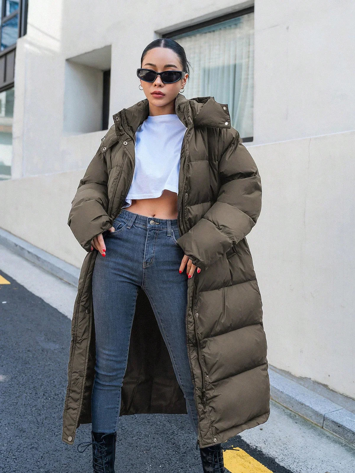 Oliva Luxe Long Puffer