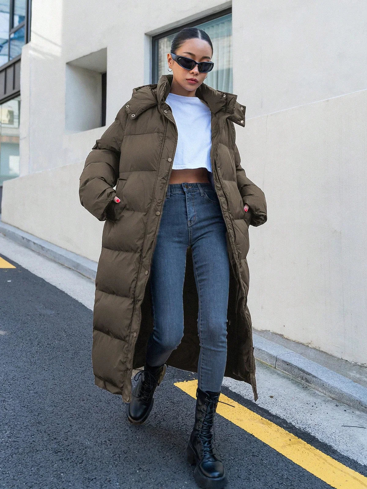 Oliva Luxe Long Puffer