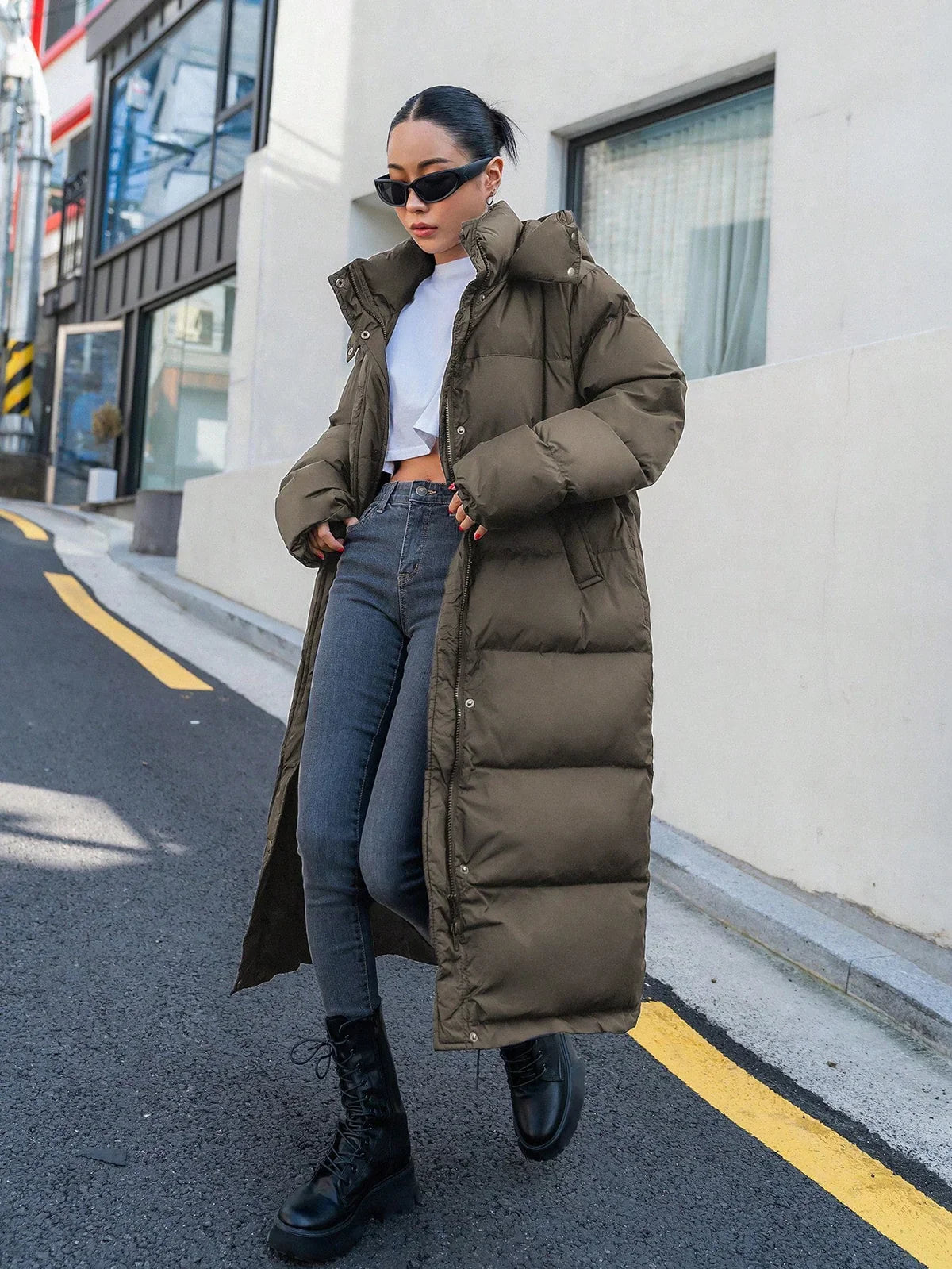 Oliva Luxe Long Puffer