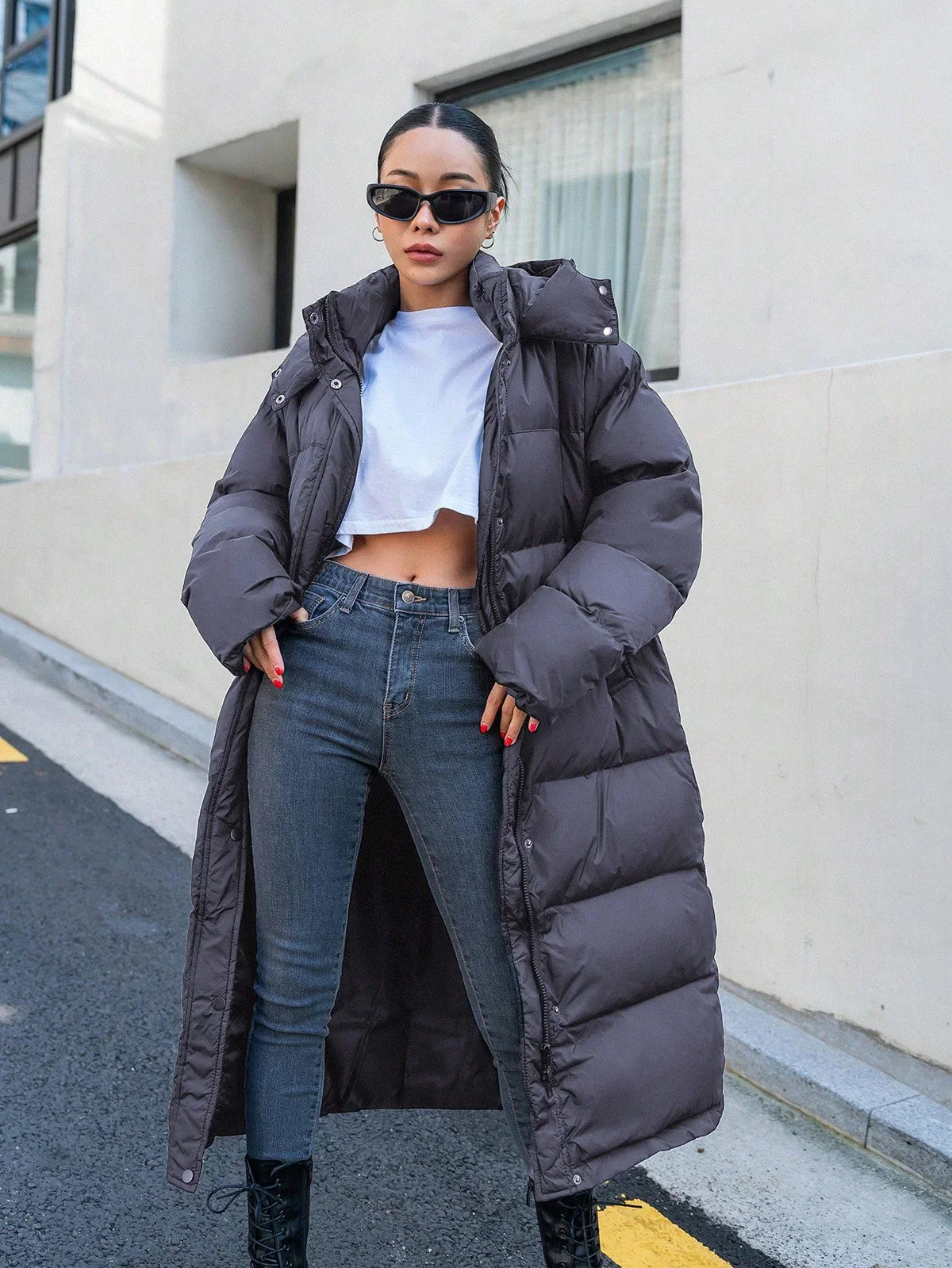 Oliva Luxe Long Puffer