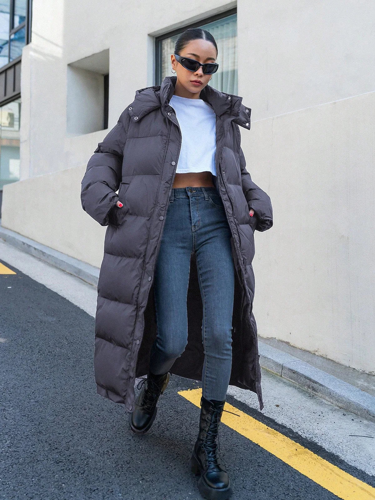 Oliva Luxe Long Puffer