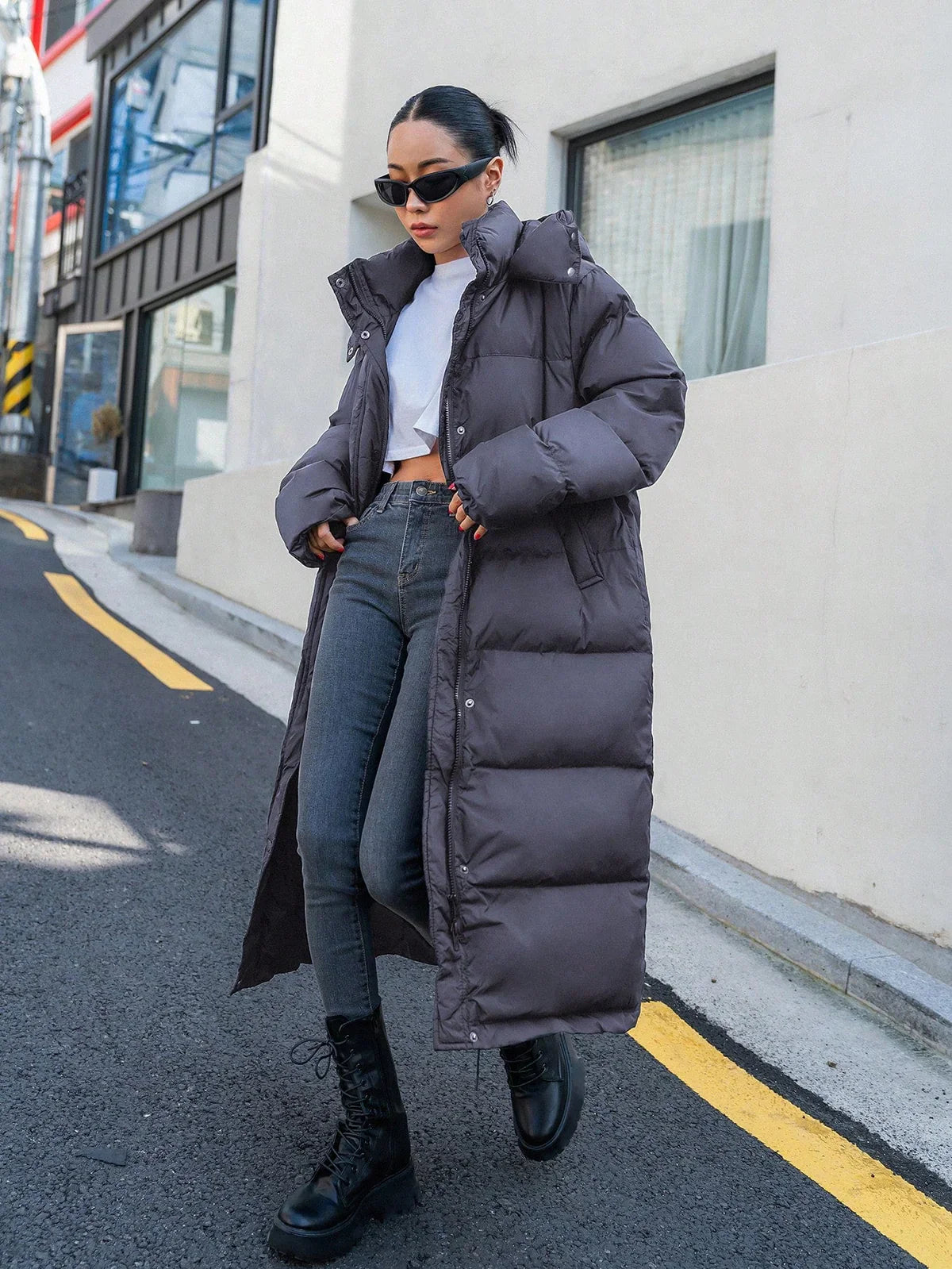Oliva Luxe Long Puffer