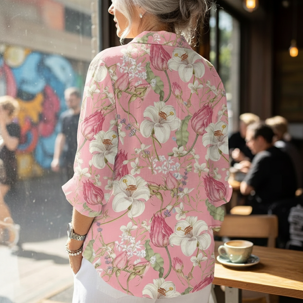 Frances™ | Elegant Bloom Blouse
