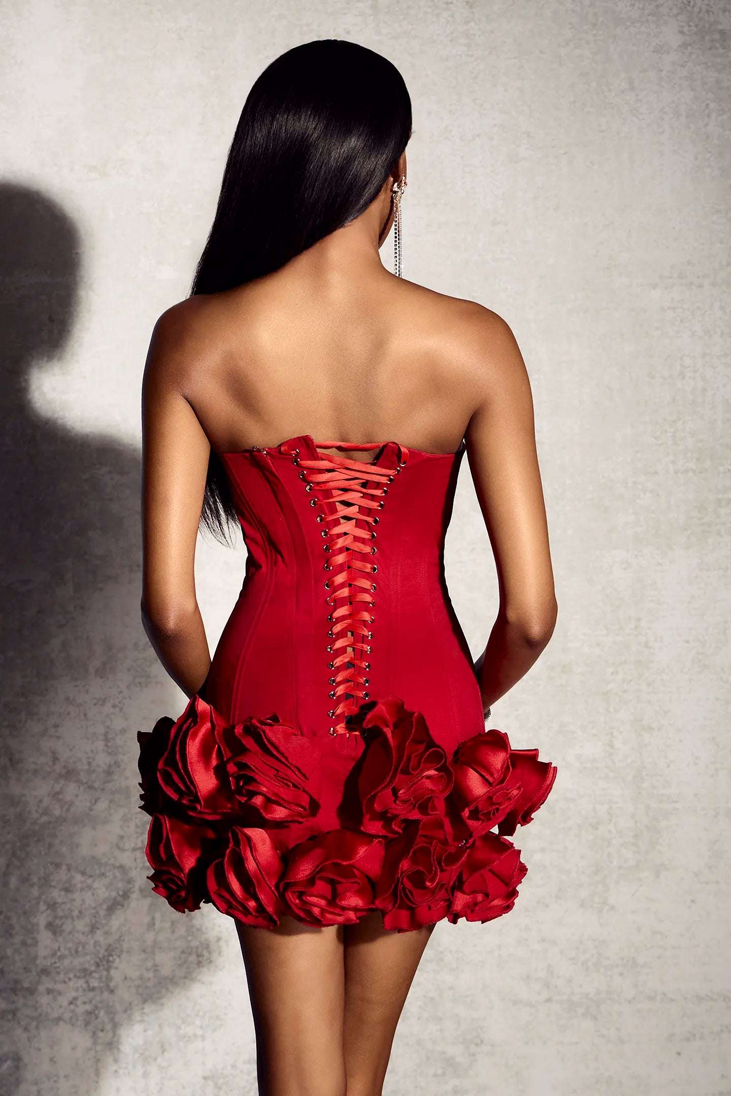 Miranda strapless mini dress