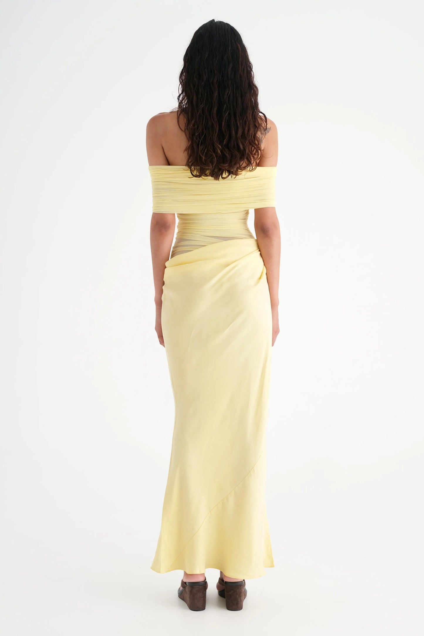 Leona Off Shoulder Maxi Dress