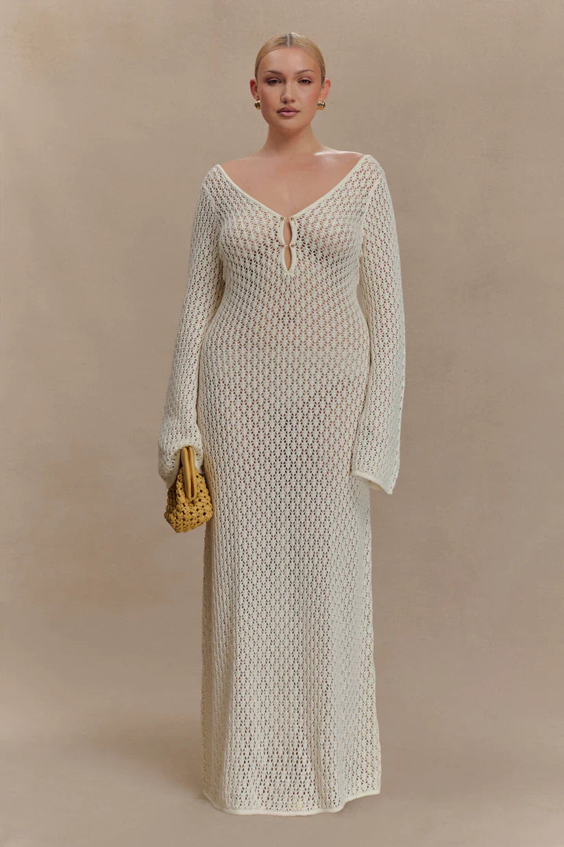 Arielle Crochet Maxi Dress