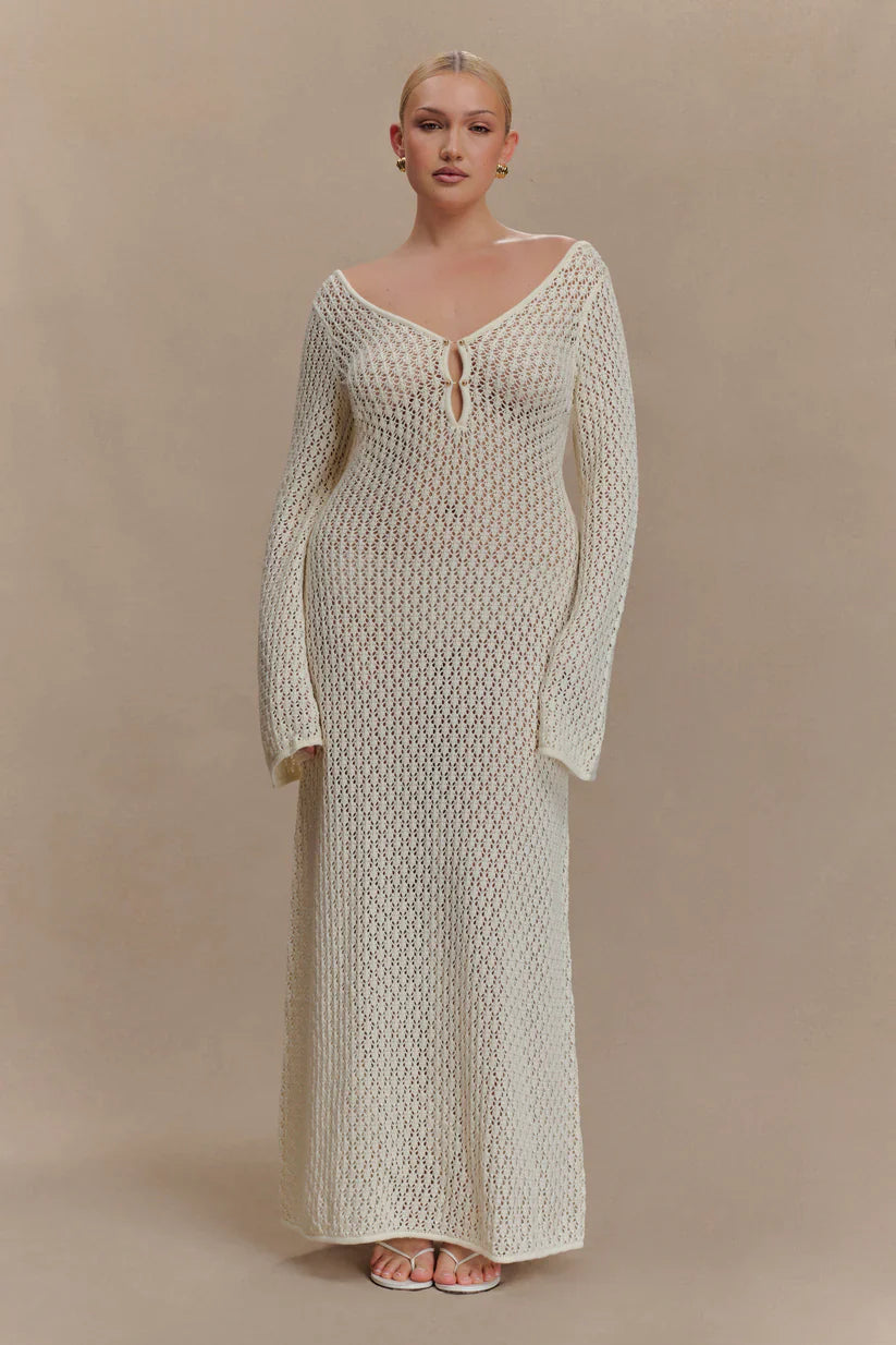 Arielle Crochet Maxi Dress