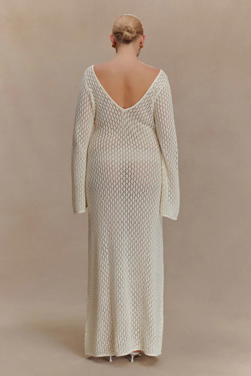 Arielle Crochet Maxi Dress