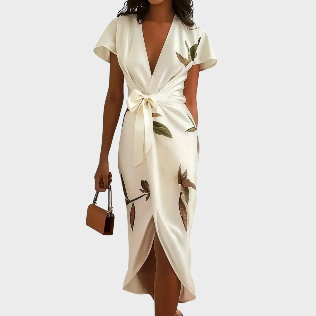 Seravina™ Wrap Midi Dress