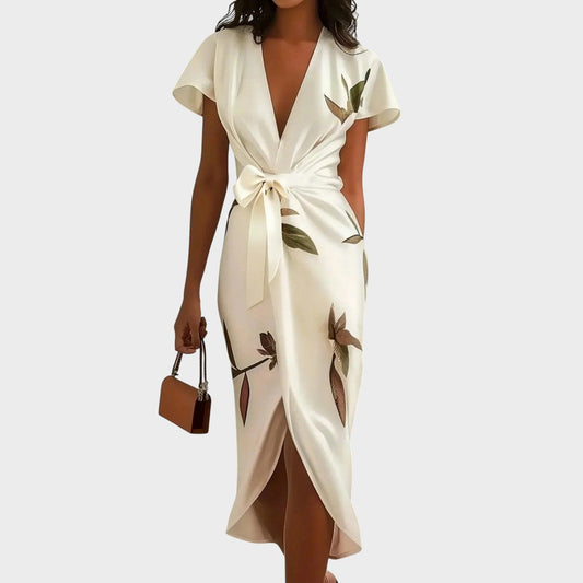 Seravina™ Wrap Midi Dress