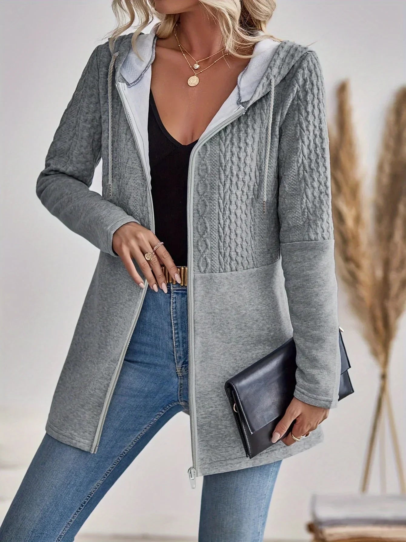 Elirra™ Cozy Knit Hoodie