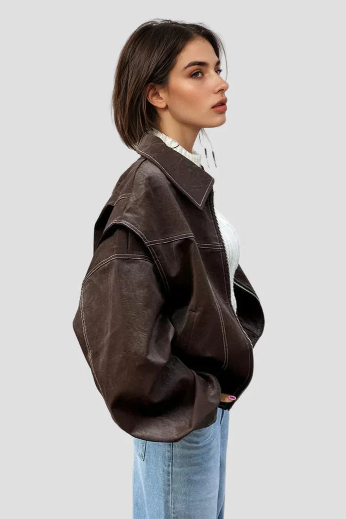 lyva - leather jacket