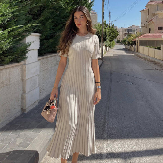 Marcellia™ Pleated Midi Dress