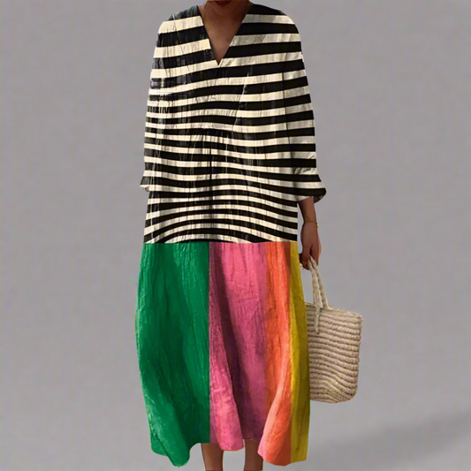 Zara | Elegant Geometric Dress