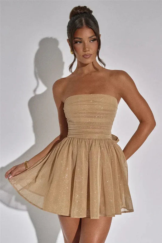 Mini glitter dress
