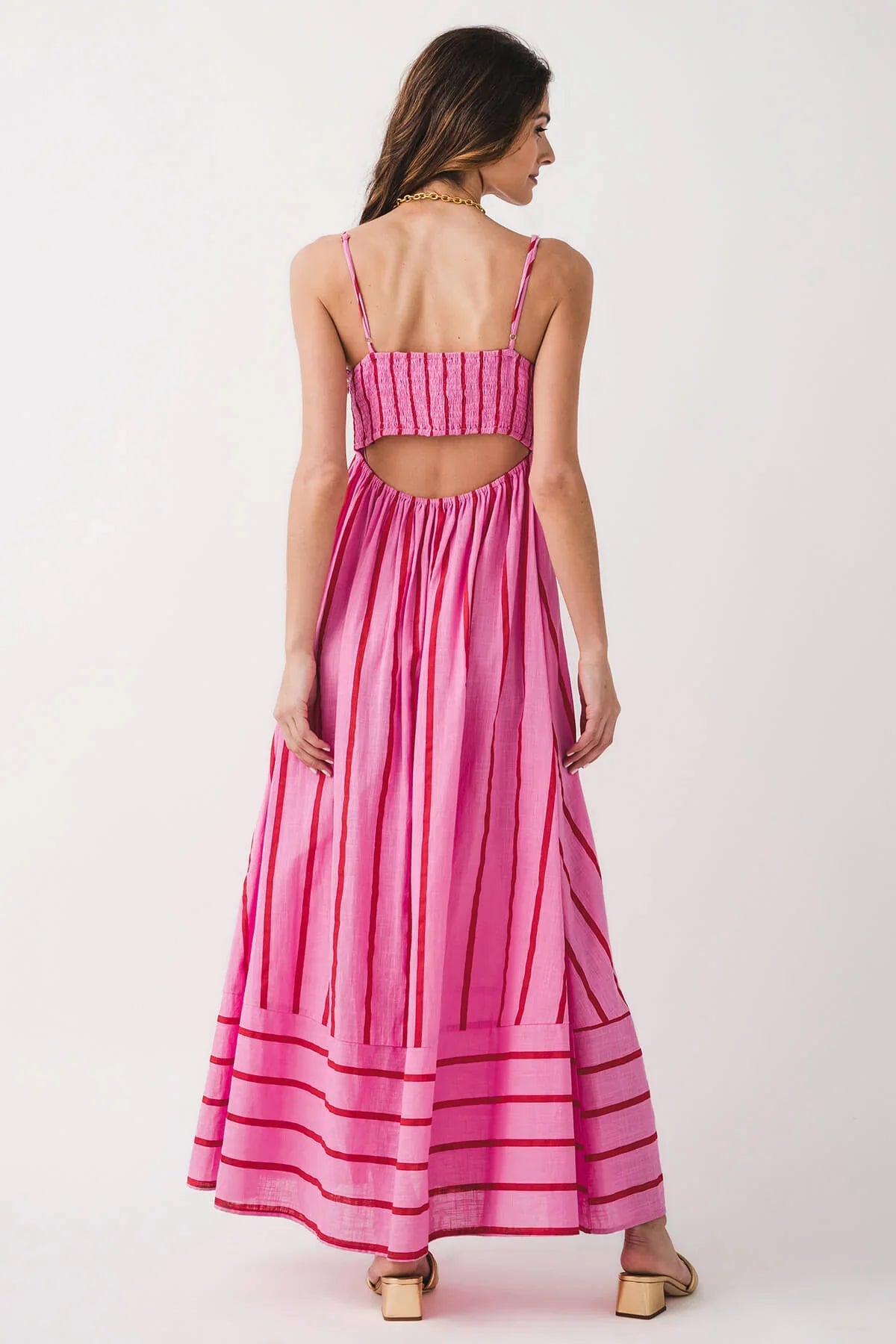Lynsey Striped Maxi Dress
