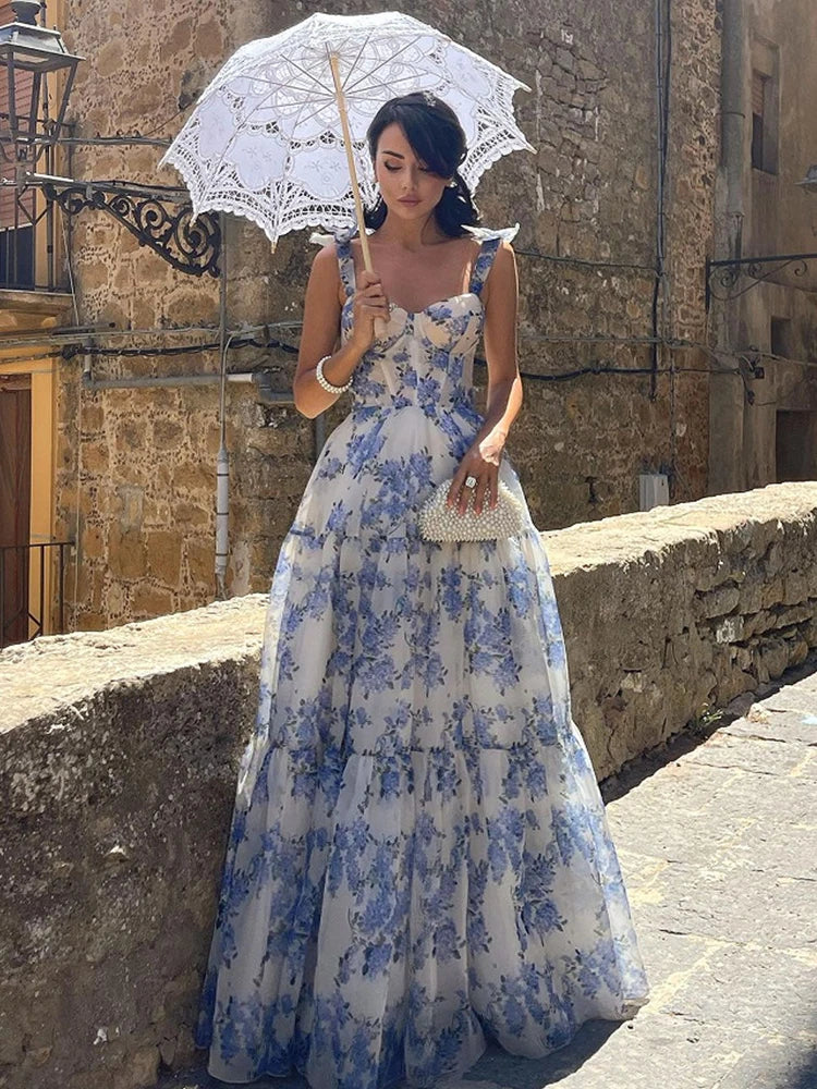 Elviera Dress – Romantic Floral Gown