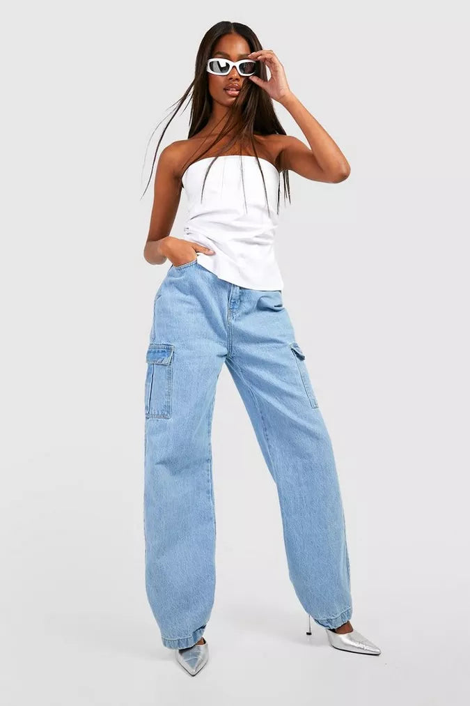 Knitted Slit Detail Tube Top