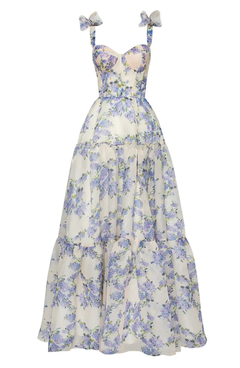 Elviera Dress – Romantic Floral Gown