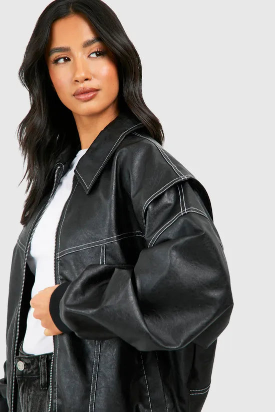 lyva - leather jacket