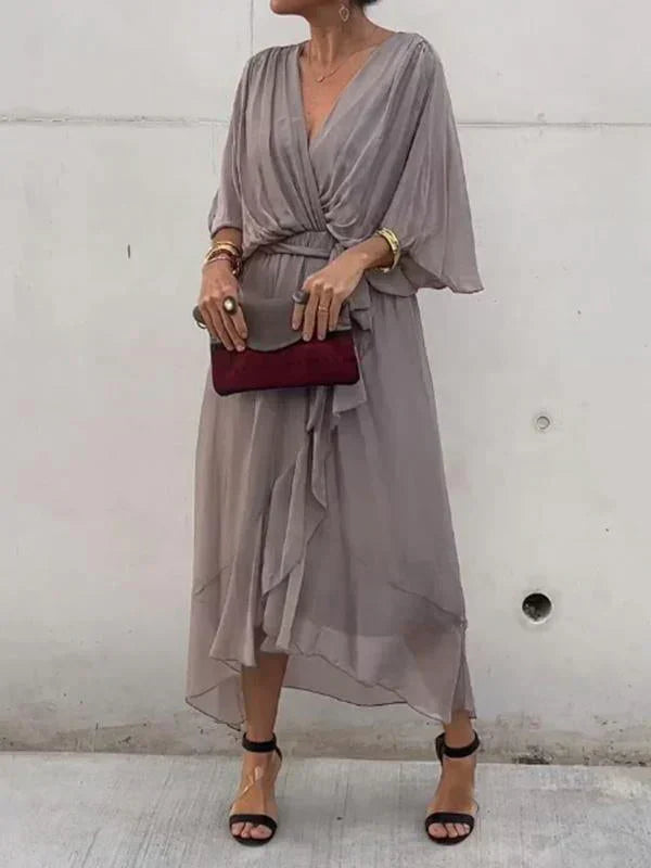 Liraina™ Chiffon Wrap Dress
