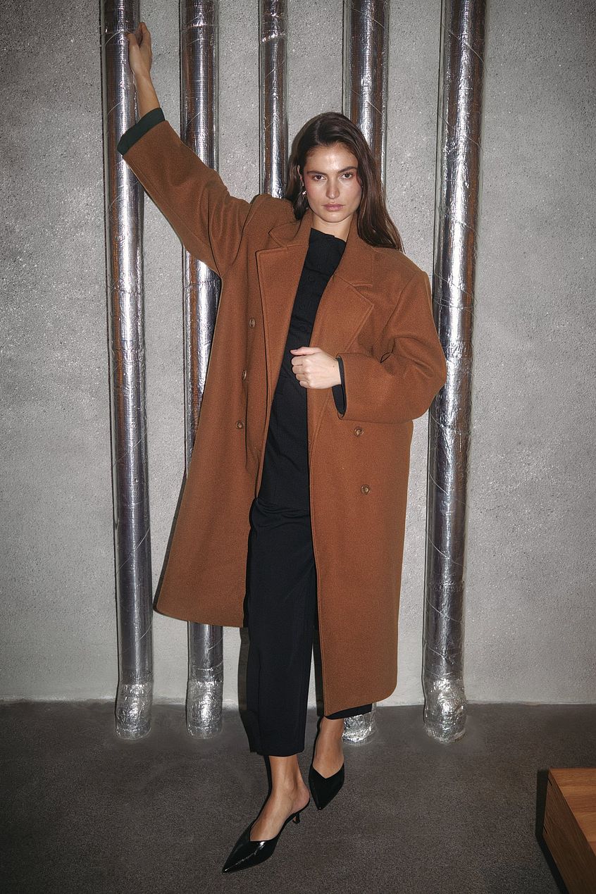 Valery – warm long winter coat
