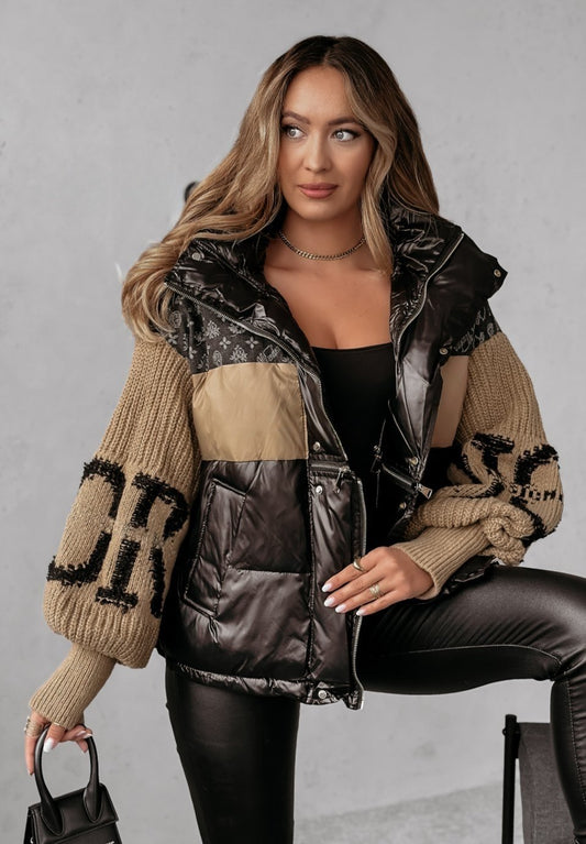 Marcellin™ Contrast Puffer Jacket